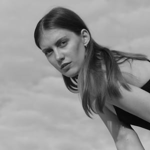 Woman in monochrome Woman in monochrome